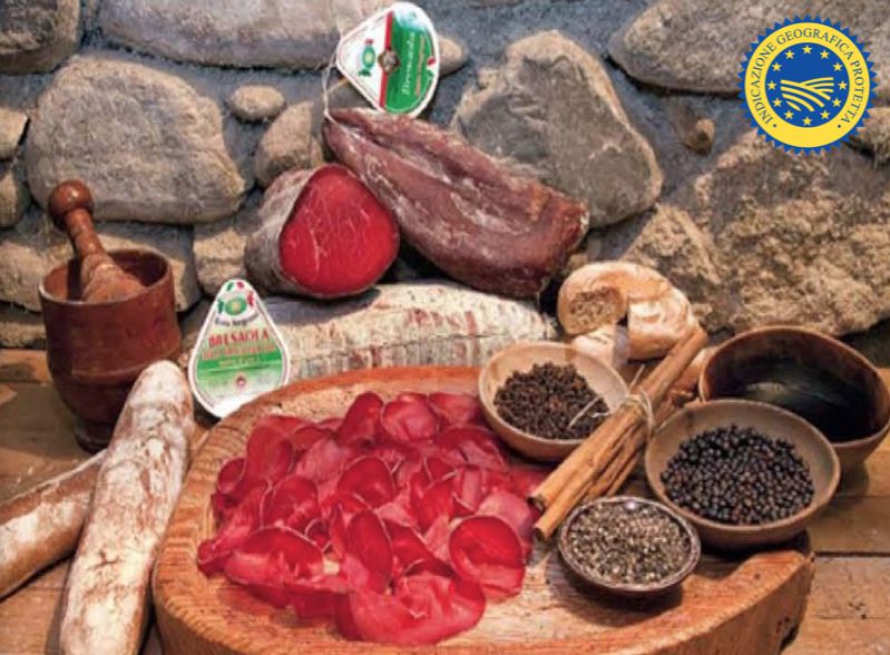 BRESAOLA PUNTA D'ANCA DELLA VALTELLINA I.G.P TIPICA GUSTOSA PROTEICA MAGRA al kg VALCHIAVENNA