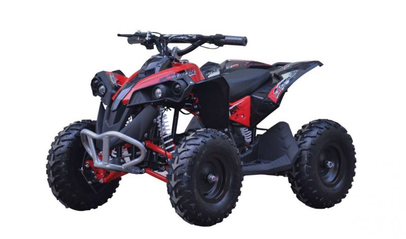 Quad Elettrico 1000w 36v 12ah piombo Ruota anteriore 4.10-6 35 Km/h Moto Miniquad Bambino Motoretta Ruote Variatore di Velocita