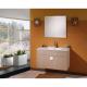 Mobile Bagno Sospeso 61cm Cassettone Estraibile chiusura Soft Lavabo in Ceramica 3 Misure e Colorazioni differenti